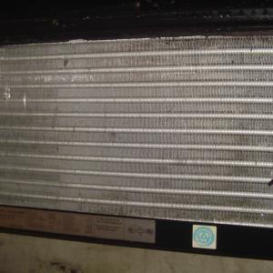 Evaporator coil after cleaning with Mae Mac